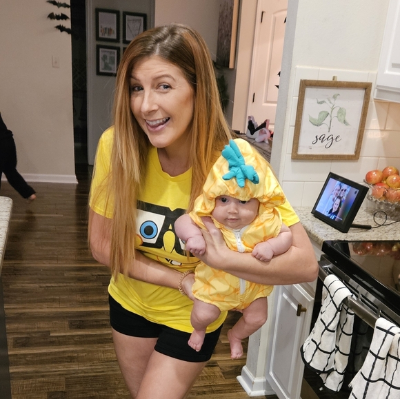 SPONGEBOB Halloween costume | Patrick Star | Squidward | 0-6 m Pineapple - Picture 6 of 6